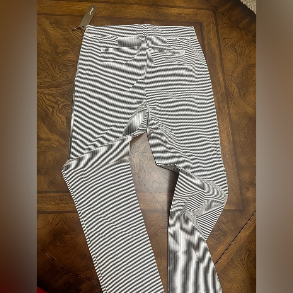 Crosby women striped pants size 6